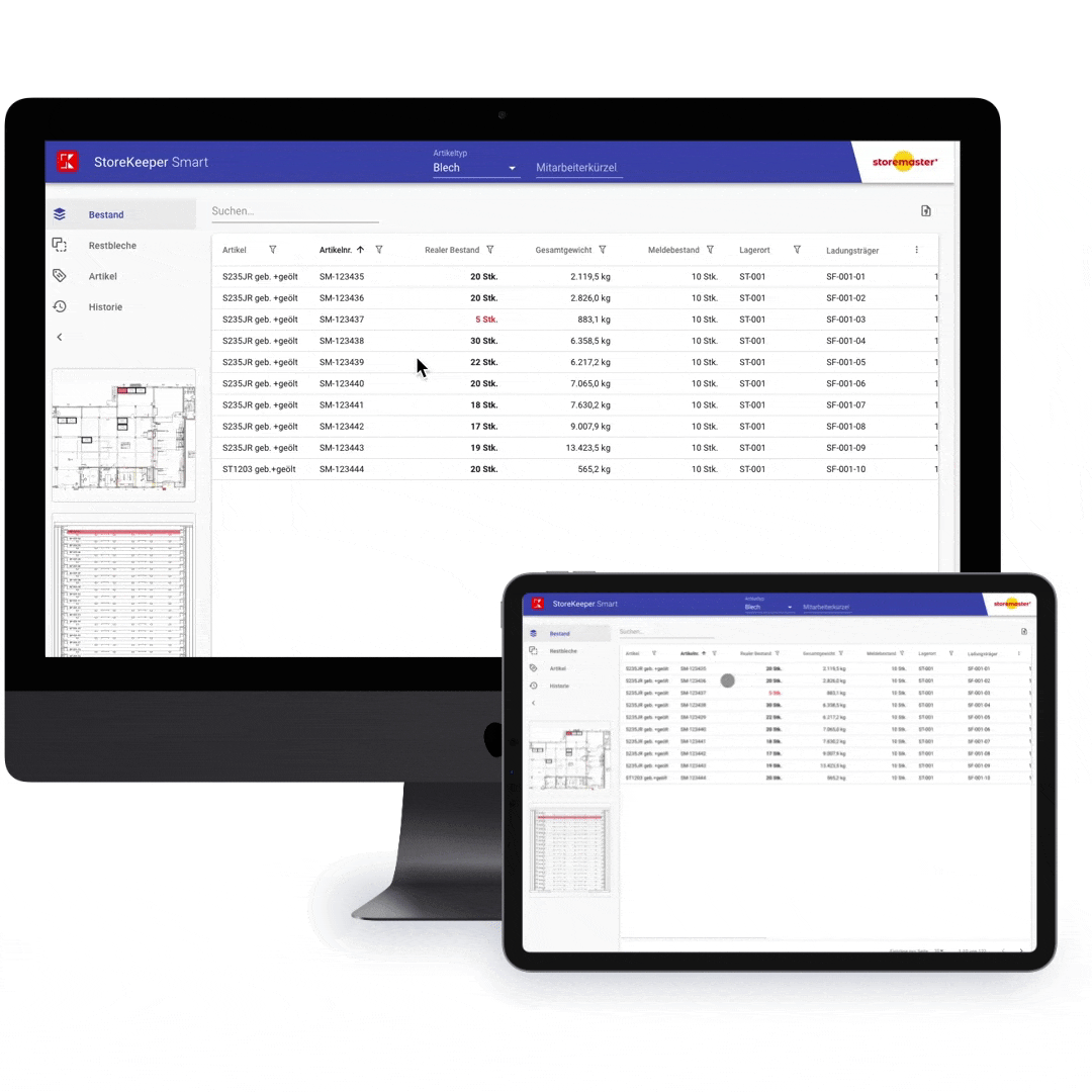 StoreKeeper Smart App - Software de gestión de almacenes por storemaster