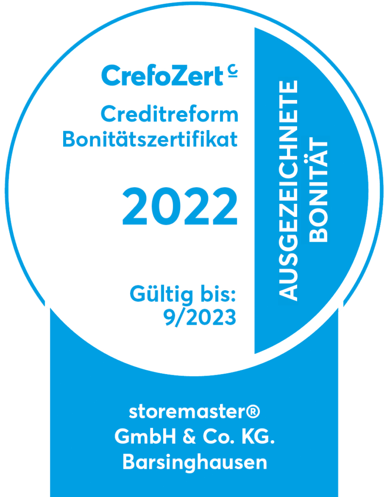 Сертификат кредитоспособности Creditreform 2022