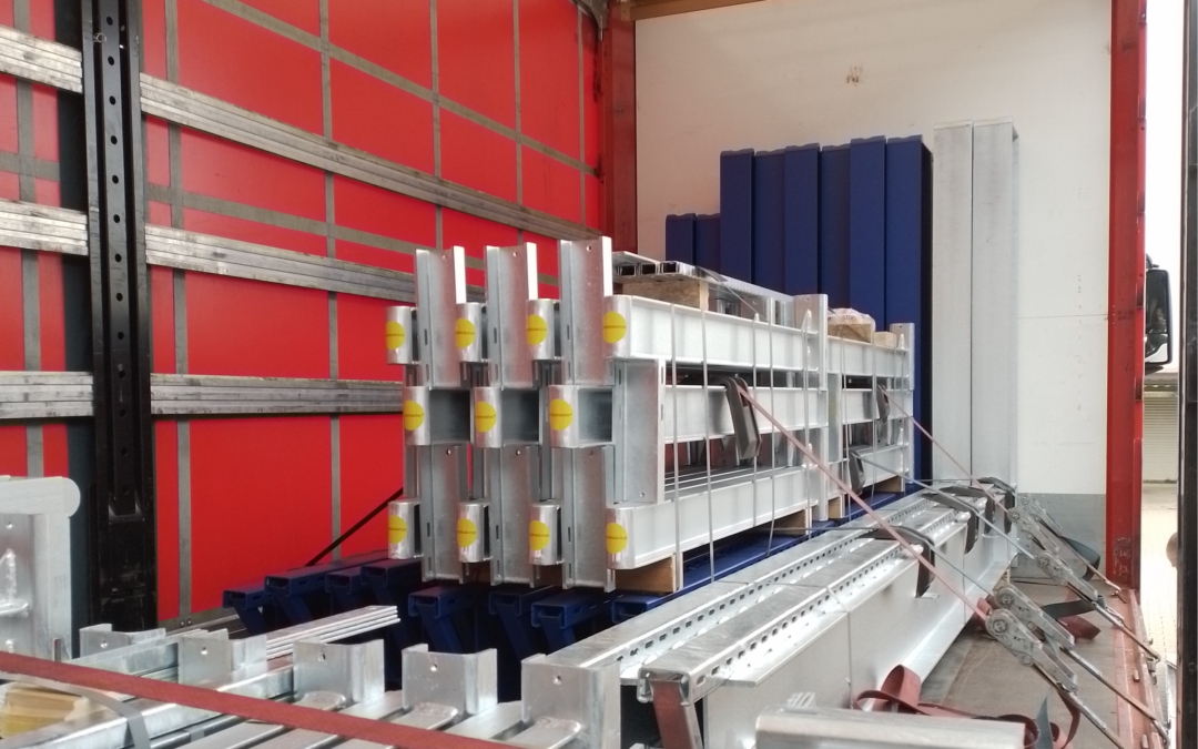 ArmStrong®BN cantilever rack shortly before transport to the customer!